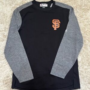 San Francisco Giants Majestic Authentic Crewneck Sweatshirt
